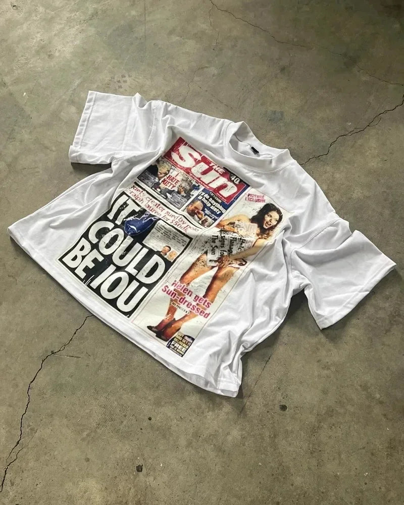IOU SUN Graphic Tee
