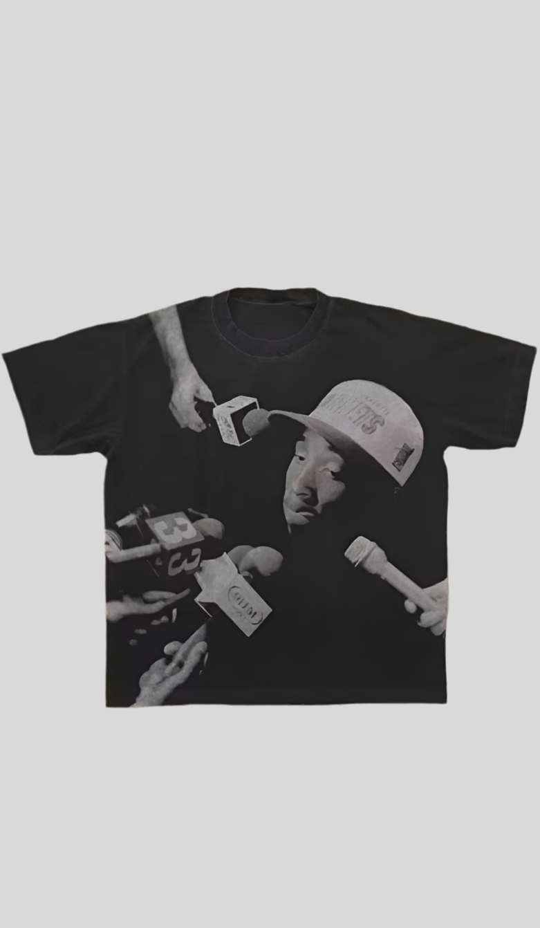 Kobe Bryant Media Graphic Tee