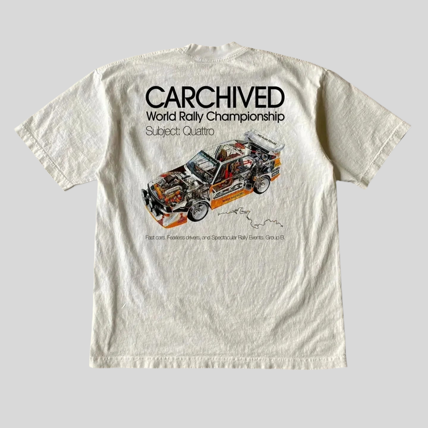 Carchived World Rally Tee