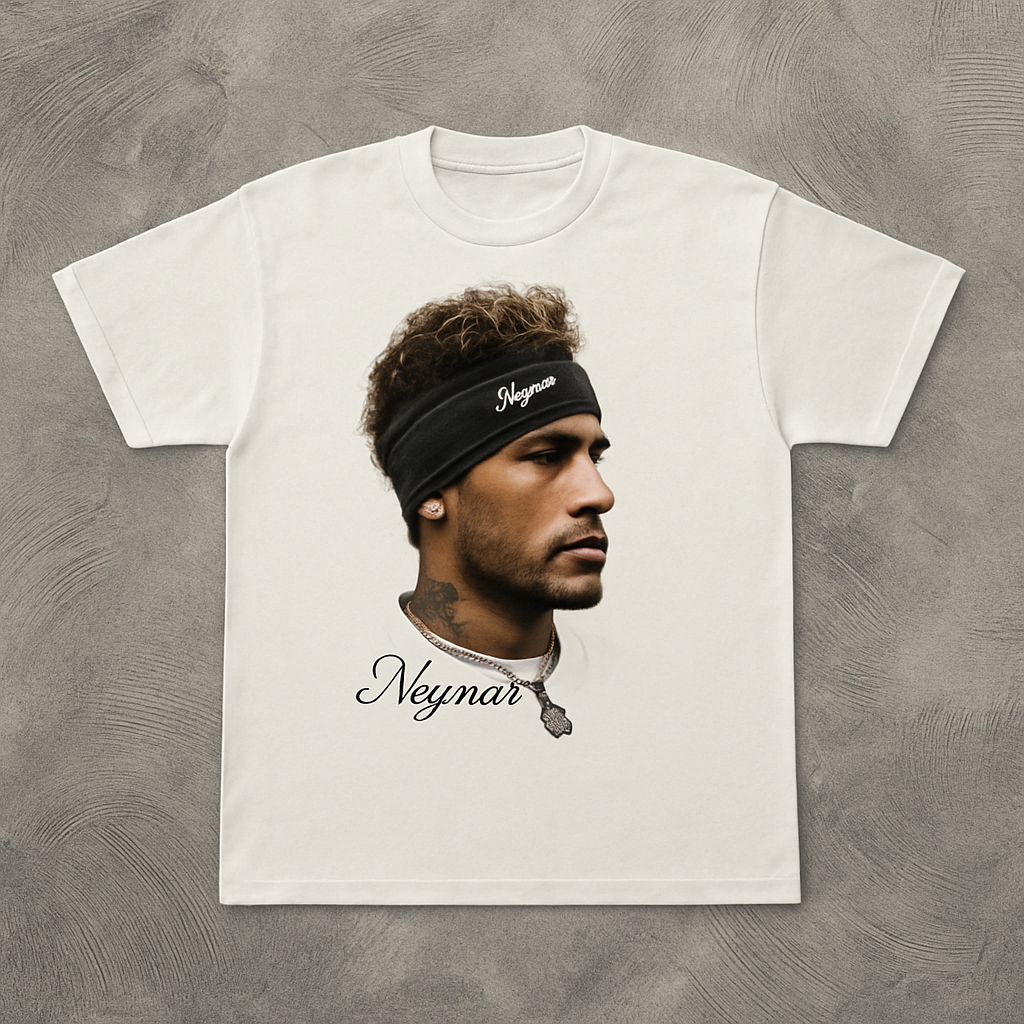 Neymar Jr Full Face Tee