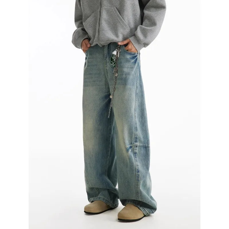 Vintage Blue Baggy Jeans