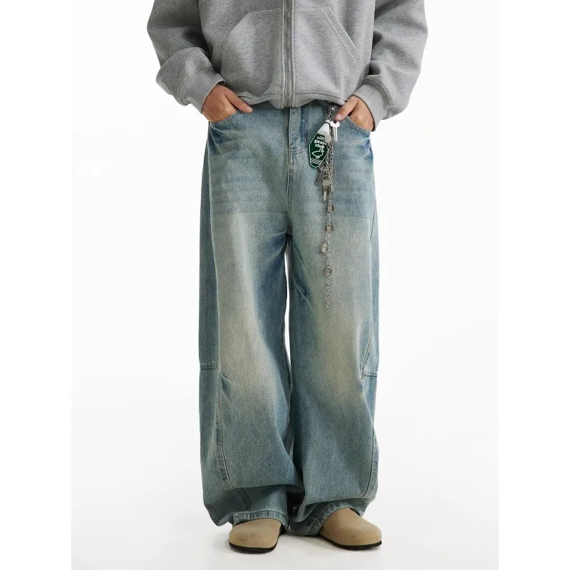 Vintage Blue Baggy Jeans