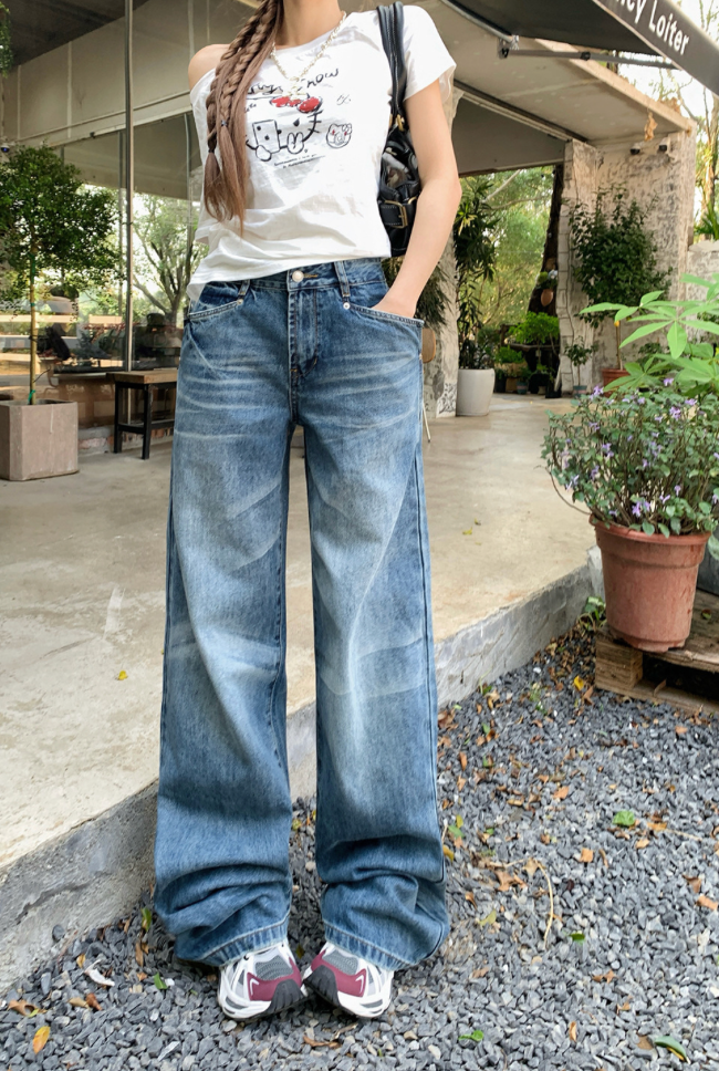 Vintage Low Rise Denim Jeans