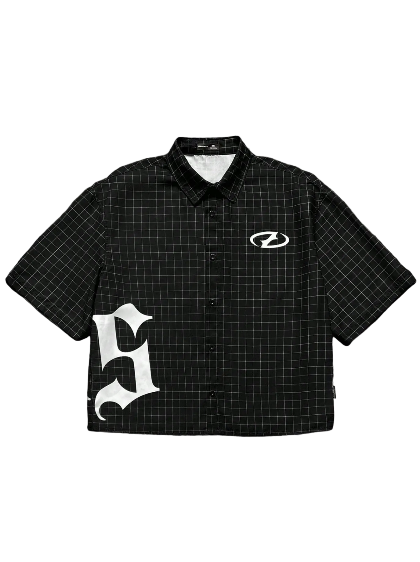 'Los Angeles' Plaid Polo