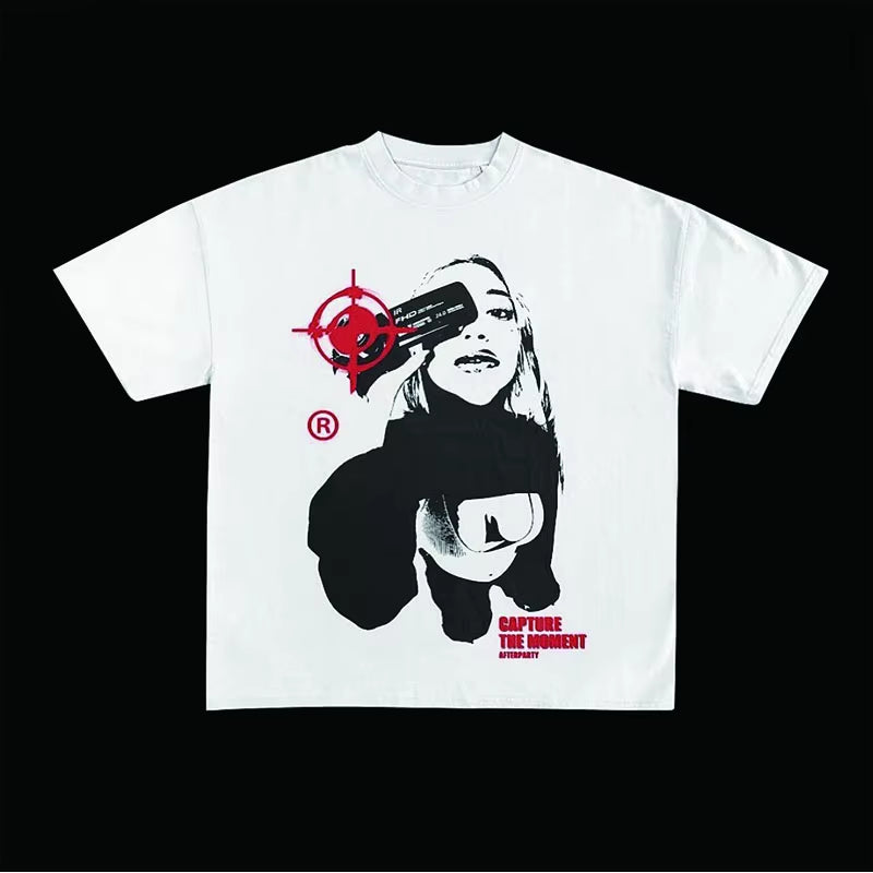 Y2K Band Punk Graphic Tee