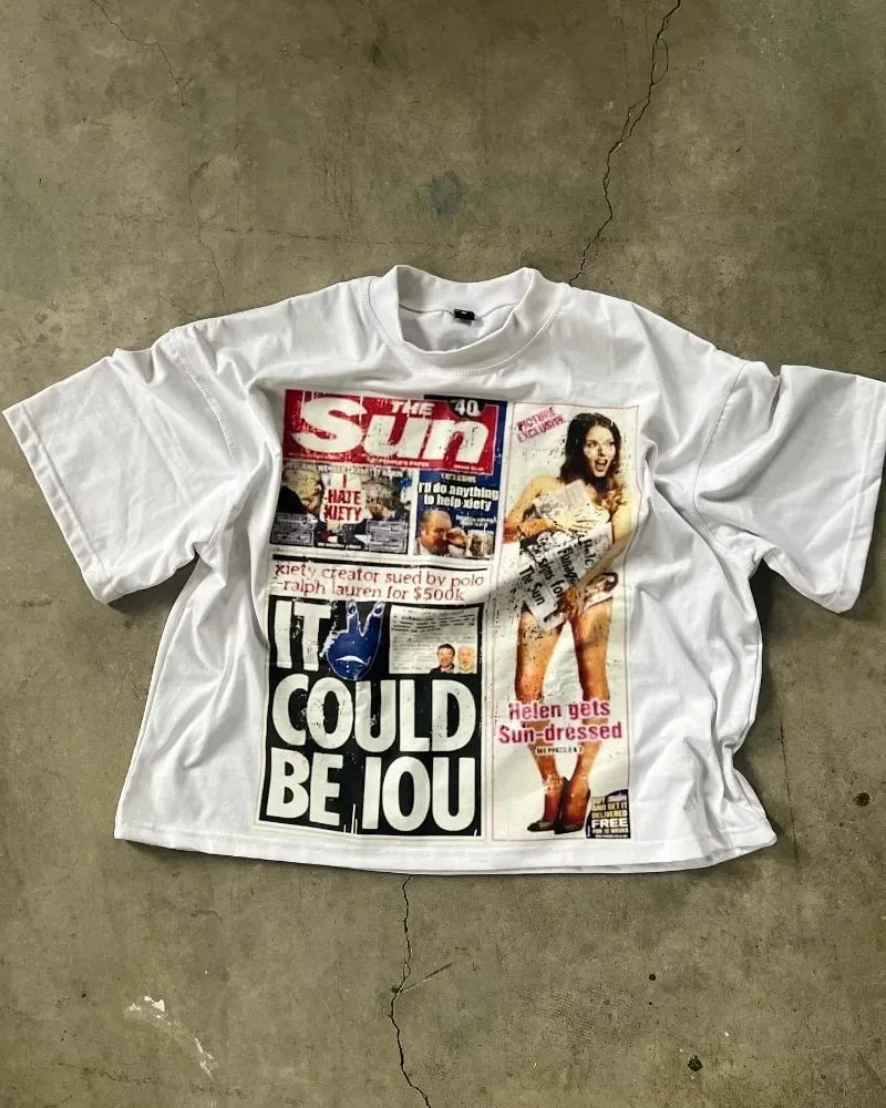 IOU SUN Graphic Tee