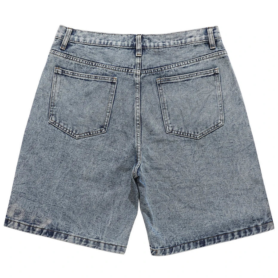 Star Patchwork Jorts