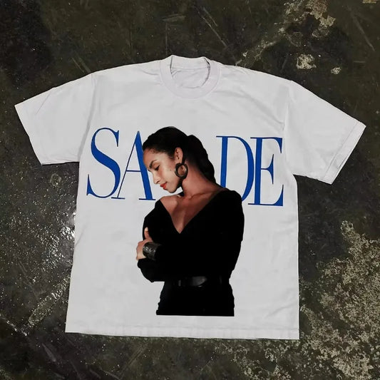 SADE BLUE Y2K Tee