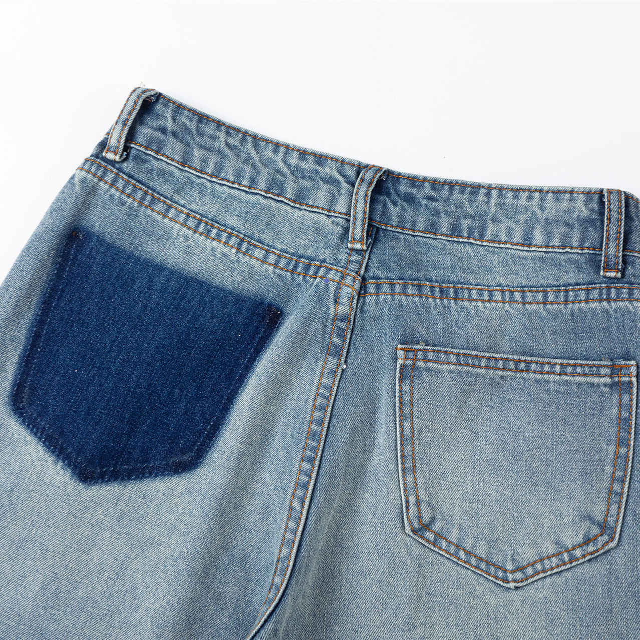 Rhinestone Denim Jeans