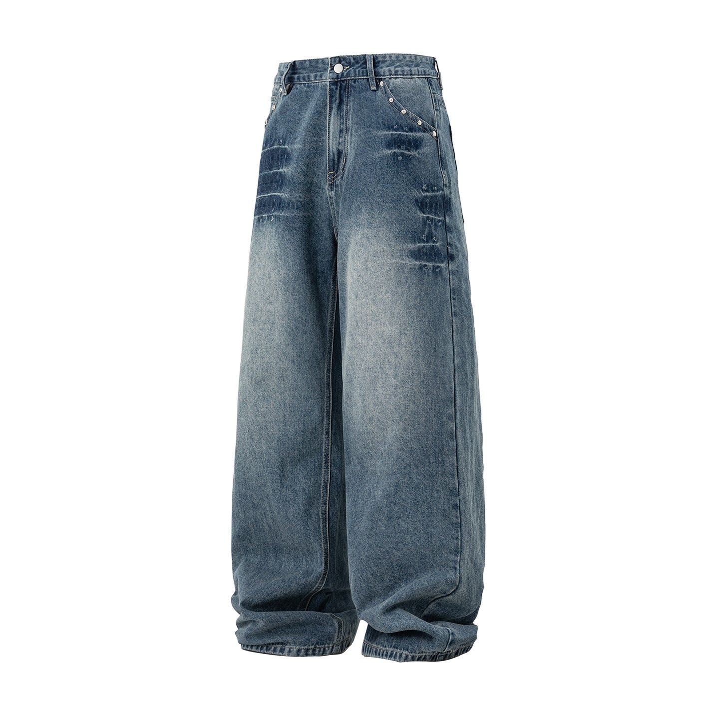 Stone Pocket Denim Jeans