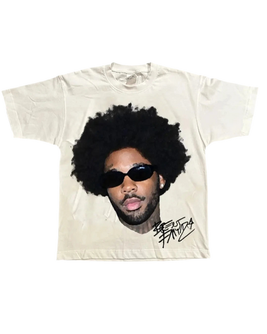 Brent Faiyaz Full Face Graphic Tee