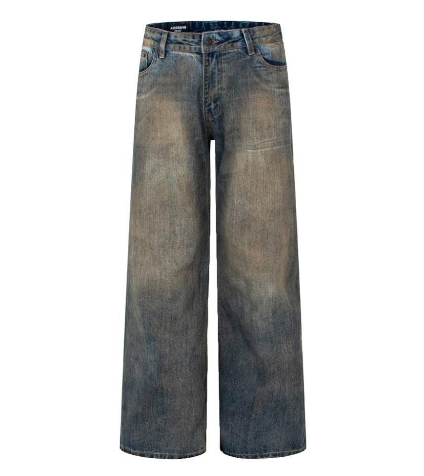 Acid Wash Denim Jeans