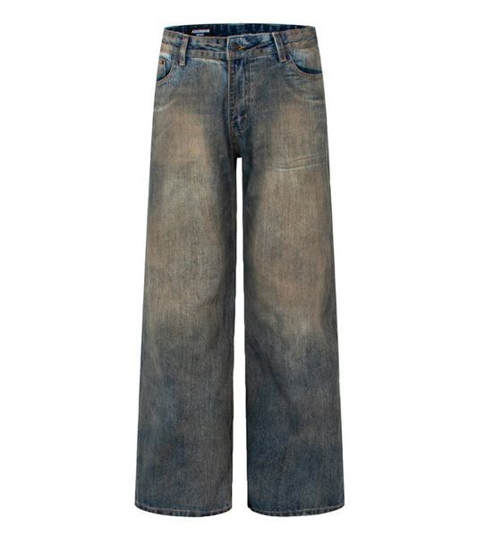 Acid Wash Denim Jeans