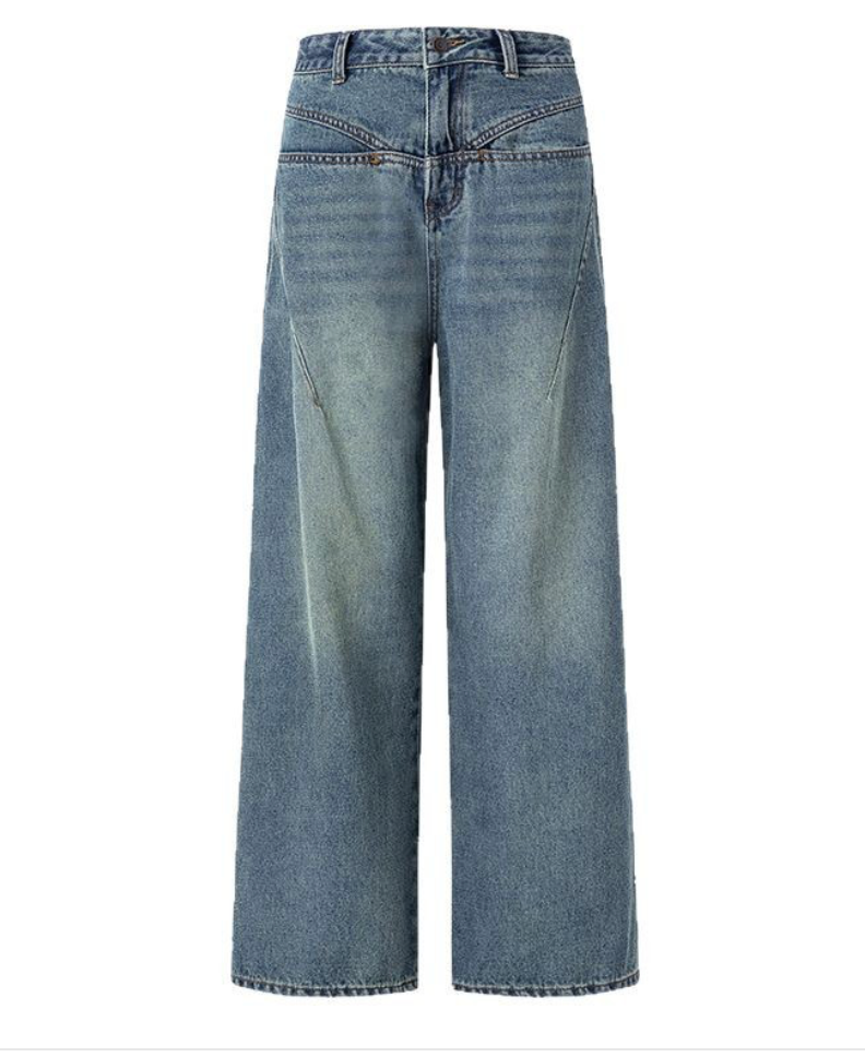 90's High Rise Denim Jeans