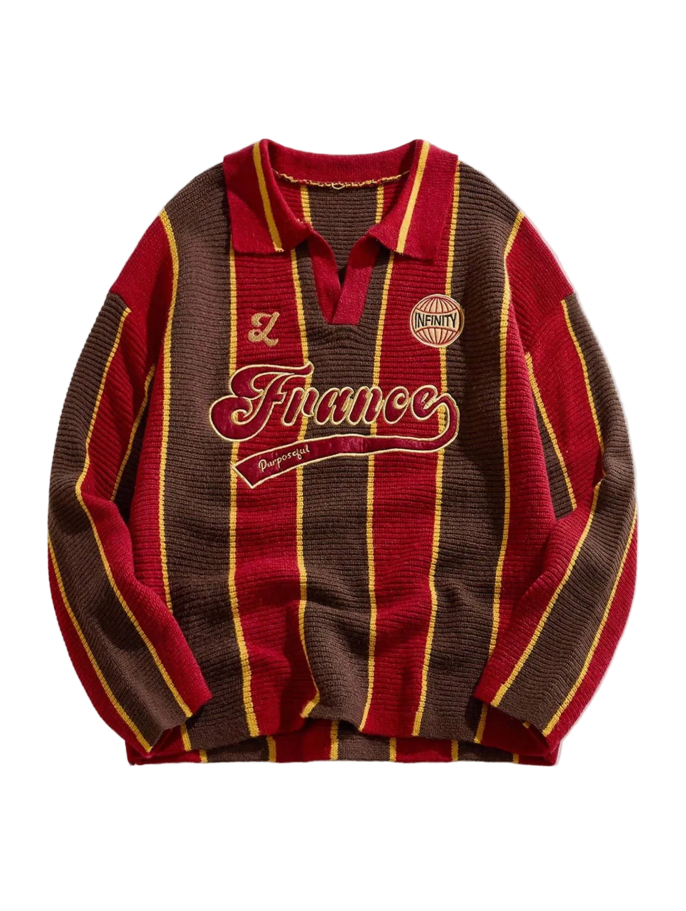 'France' Knitted Soccer Polo