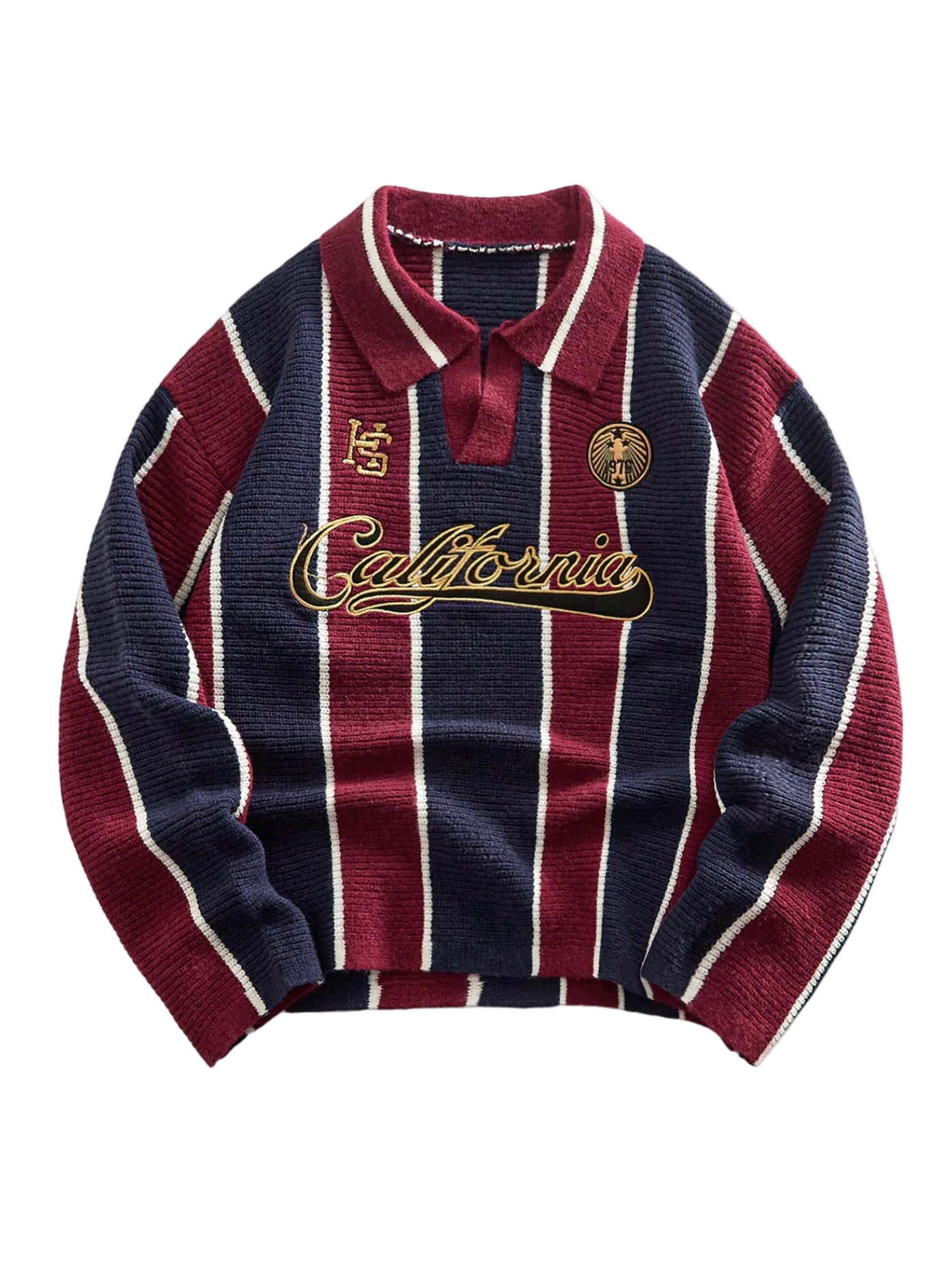 "California" Knitted Soccer Polo