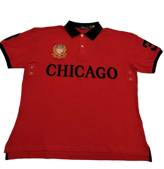 'Chicago Red' Polo
