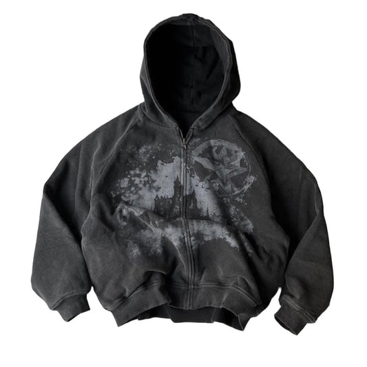 Cement StarPatch Hoodie