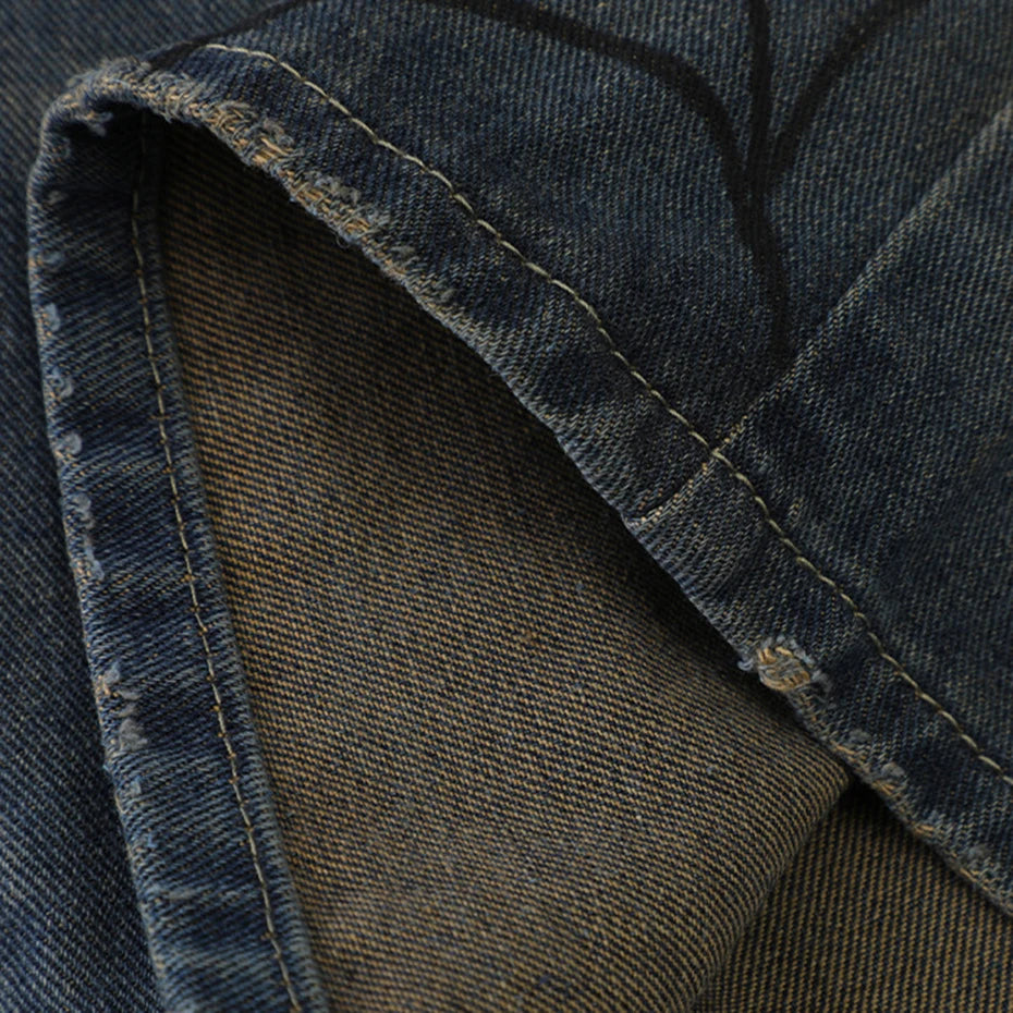 Spider Cobweb Jorts