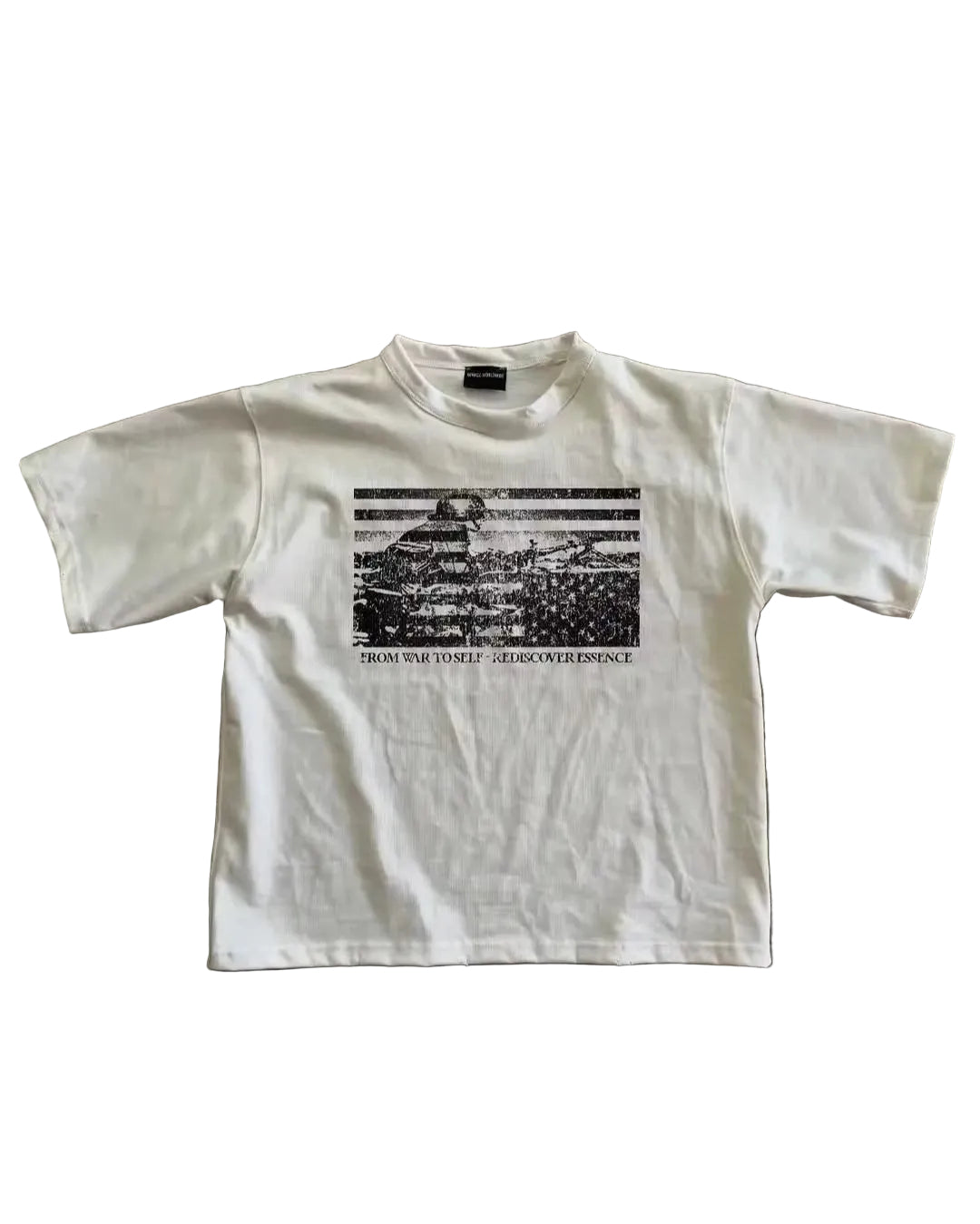 Harajuku Hip Hop Vintage Sweatshirts Print Graphic T Shirts Men Clothing Street Oversized T Shirt Casual Y2K Top Mens Clothes